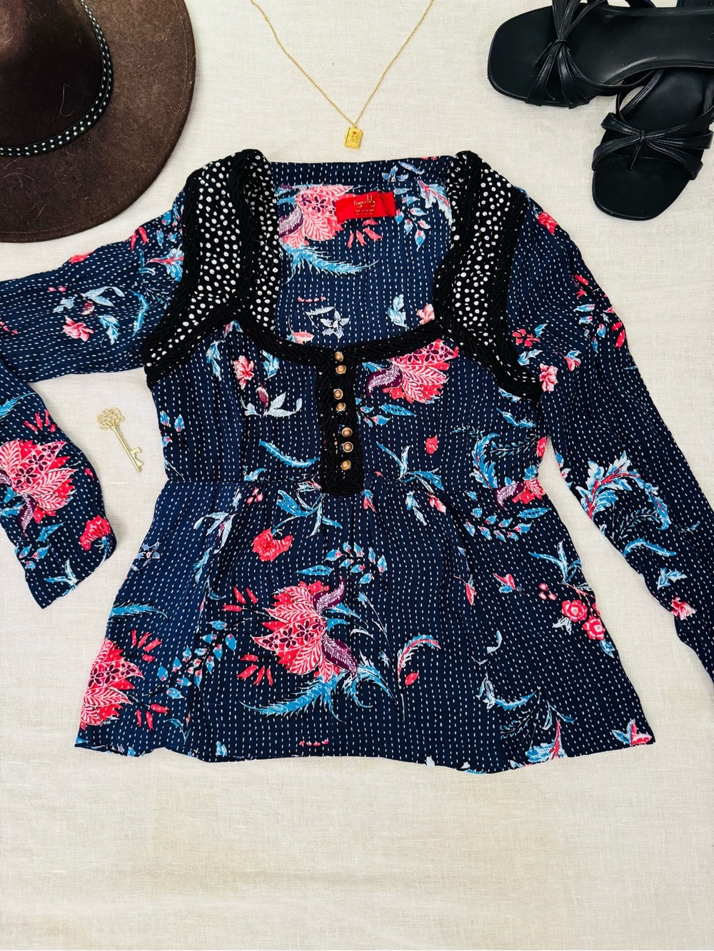 Olivia Rodrigo TIGERLILY Y2K Babydoll Top Vintage